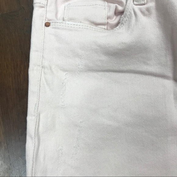 Blank NYC Blush Pink Skinny Distressed denim Jeans - Picture 2 of 6